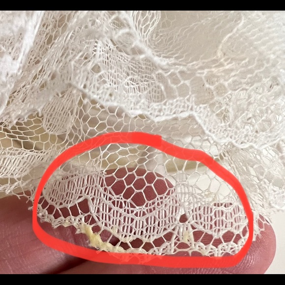 Wedding Cake Topper - Floral Heart The Coast Collection White Lace - Picture 7 of 9